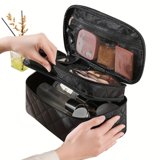 Double Layer Makeup Bag