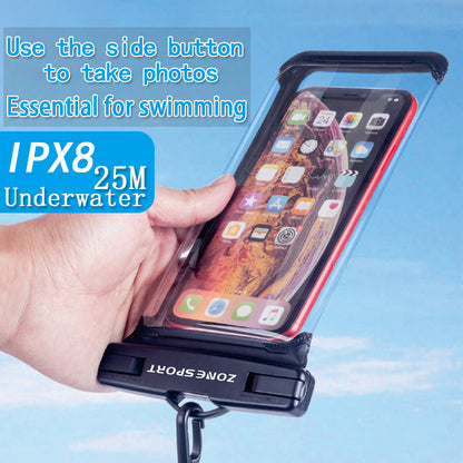 Premium Waterproof Phone Pouch – Touchscreen Compatible for Water Activities
