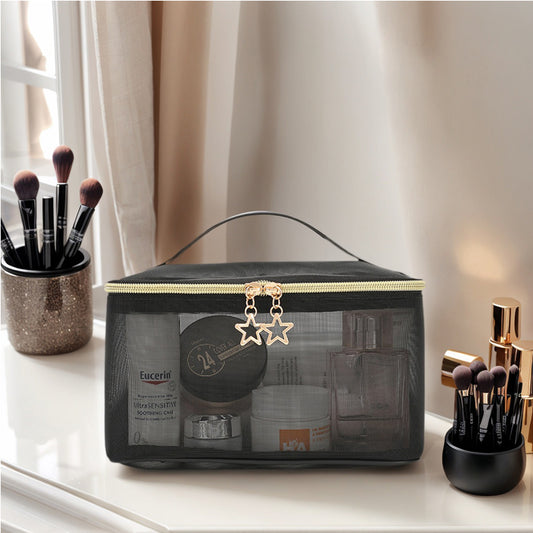 Premium Hanging Toiletry Bags – Double-Layer Organization (2-Pack Value)