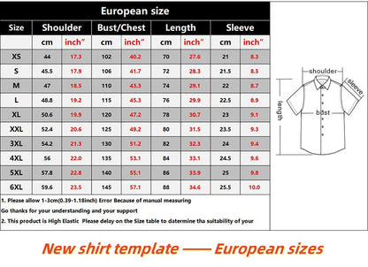 3D Printed Hawaiian Shirts For Men