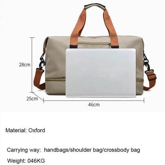 Nylon Travel & Gym Duffel Bag